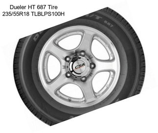 Dueler HT 687 Tire 235/55R18 TLBLPS100H