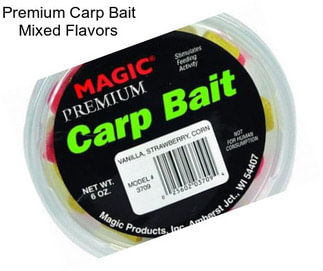 Premium Carp Bait Mixed Flavors