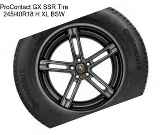 ProContact GX SSR Tire 245/40R18 H XL BSW