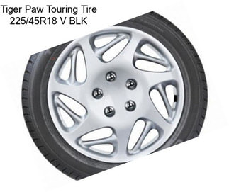 Tiger Paw Touring Tire 225/45R18 V BLK