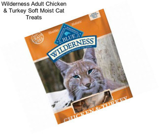 Wilderness Adult Chicken & Turkey Soft Moist Cat Treats