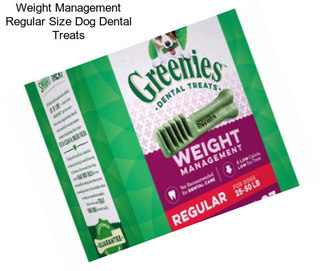 Weight Management Regular Size Dog Dental Treats