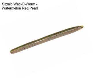 Sizmic Wac-O-Worm - Watermelon Red/Pearl