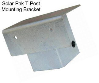 Solar Pak T-Post Mounting Bracket