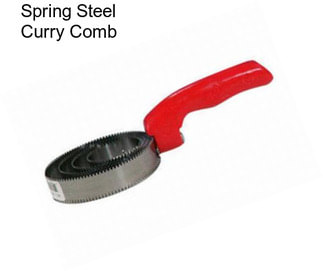 Spring Steel Curry Comb