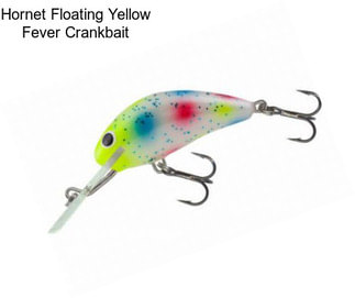 Hornet Floating Yellow Fever Crankbait