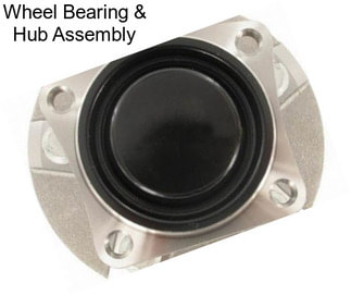 Wheel Bearing & Hub Assembly