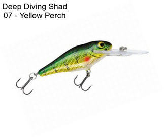 Deep Diving Shad 07 - Yellow Perch