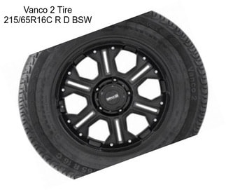 Vanco 2 Tire 215/65R16C R D BSW