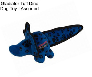 Gladiator Tuff Dino Dog Toy - Assorted