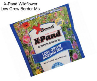 X-Pand Wildflower Low Grow Border Mix