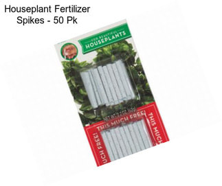 Houseplant Fertilizer Spikes - 50 Pk