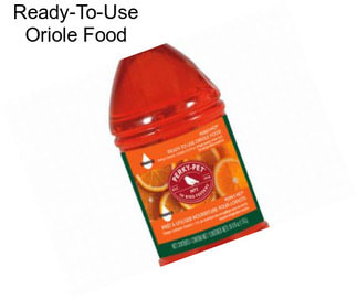 Ready-To-Use Oriole Food