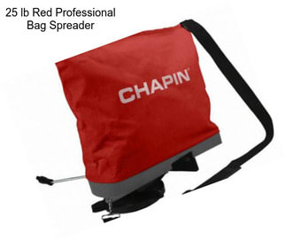 25 lb Red Professional Bag Spreader