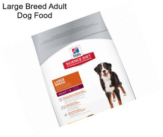 Large Breed Adult Dog Food