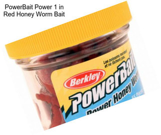 PowerBait Power 1 in Red Honey Worm Bait