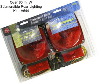 Over 80 In. W Submersible Rear Lighting Kit - V544