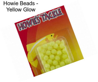Howie Beads - Yellow Glow
