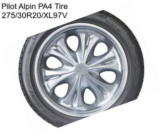 Pilot Alpin PA4 Tire 275/30R20/XL97V