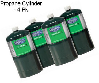 Propane Cylinder - 4 Pk