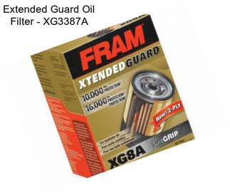 Extended Guard Oil Filter - XG3387A