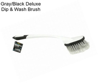 Gray/Black Deluxe Dip & Wash Brush