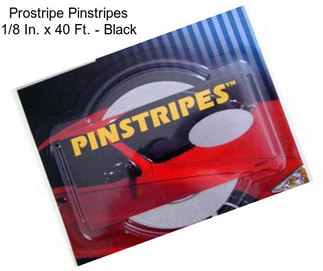 Prostripe Pinstripes 1/8 In. x 40 Ft. - Black