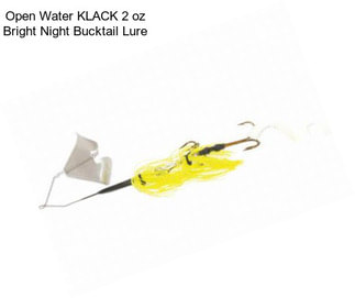 Open Water KLACK 2 oz Bright Night Bucktail Lure
