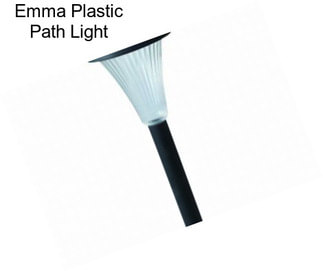 Emma Plastic Path Light