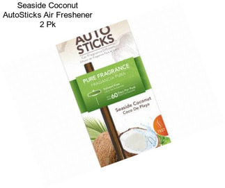 Seaside Coconut AutoSticks Air Freshener 2 Pk