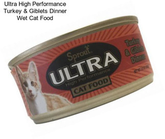 Ultra High Performance Turkey & Giblets Dinner Wet Cat Food