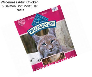 Wilderness Adult Chicken & Salmon Soft Moist Cat Treats