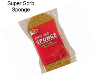 Super Sorb Sponge