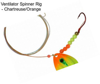 Ventilator Spinner Rig - Chartreuse/Orange