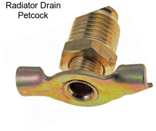 Radiator Drain Petcock