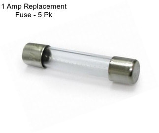 1 Amp Replacement Fuse - 5 Pk