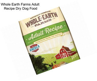 Whole Earth Farms Adult  Recipe Dry Dog Food