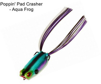 Poppin\' Pad Crasher - Aqua Frog