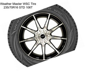 Weather Master WSC Tire 235/70R16 STD 106T