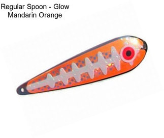 Regular Spoon - Glow Mandarin Orange