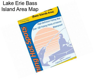 Lake Erie Bass Island Area Map
