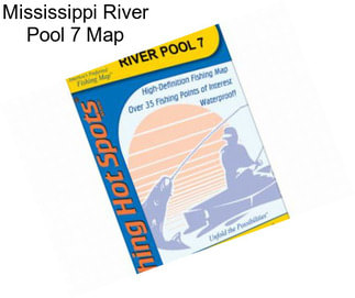 Mississippi River Pool 7 Map