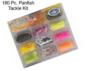 180 Pc. Panfish Tackle Kit