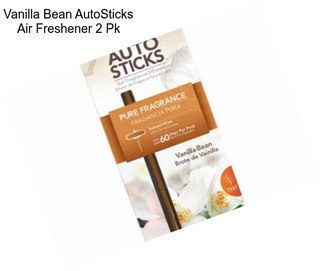 Vanilla Bean AutoSticks Air Freshener 2 Pk