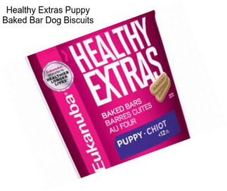 Healthy Extras Puppy Baked Bar Dog Biscuits