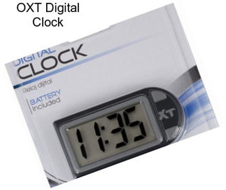 OXT Digital Clock