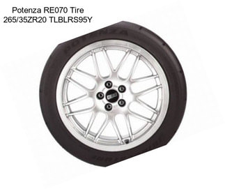 Potenza RE070 Tire 265/35ZR20 TLBLRS95Y