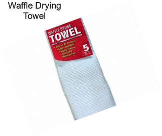 Waffle Drying Towel