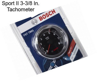 Sport II 3-3/8 In. Tachometer