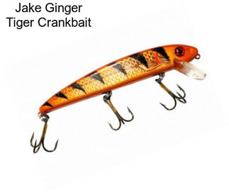 Jake Ginger Tiger Crankbait